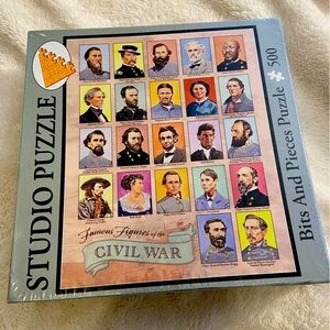 New Bits and Pieces Puzzle Famous Figure of the Civil War